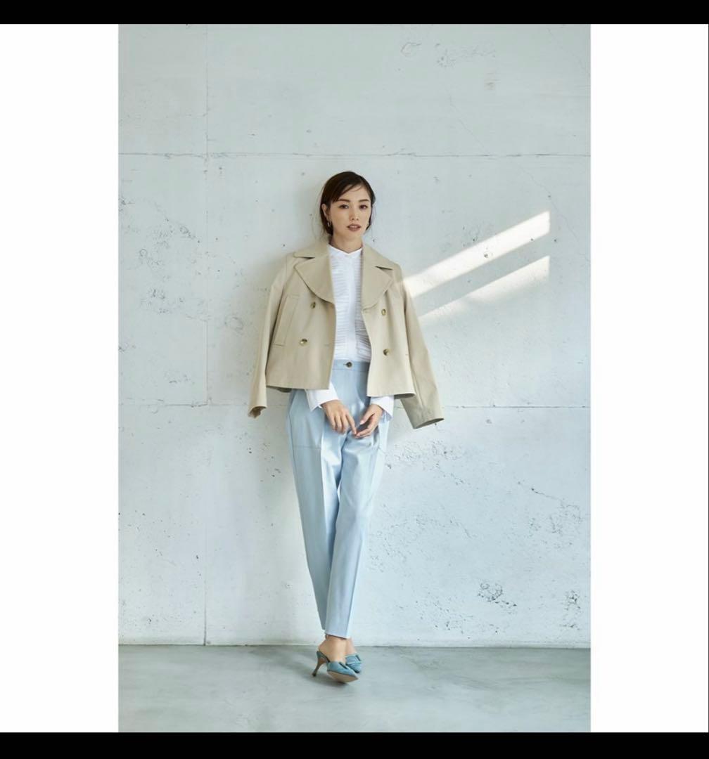 theory luxe 24SS ウォッシャブル フリルブラウス