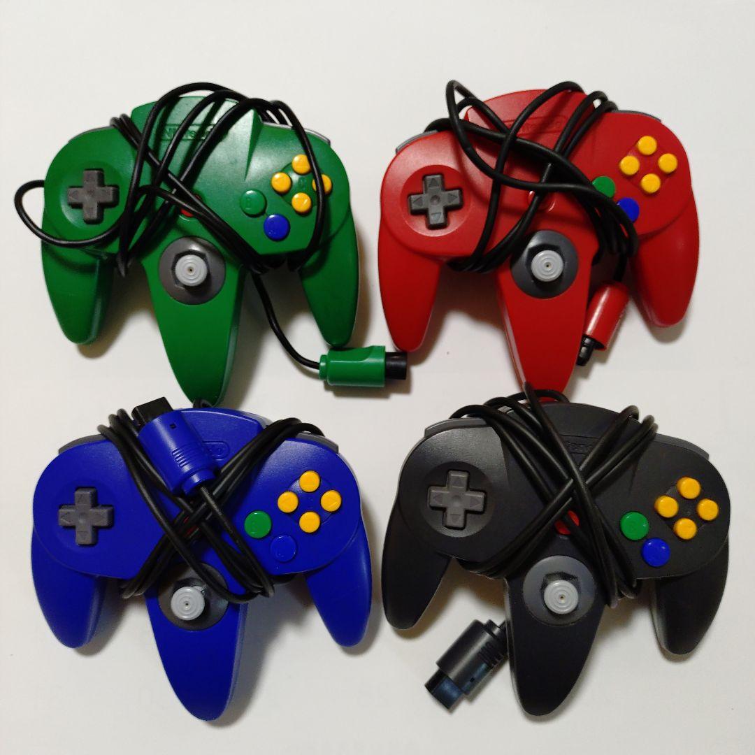 ニンテンドー64 本体＋コントローラー×４＋人気ソフト３本マリカースマブラ007