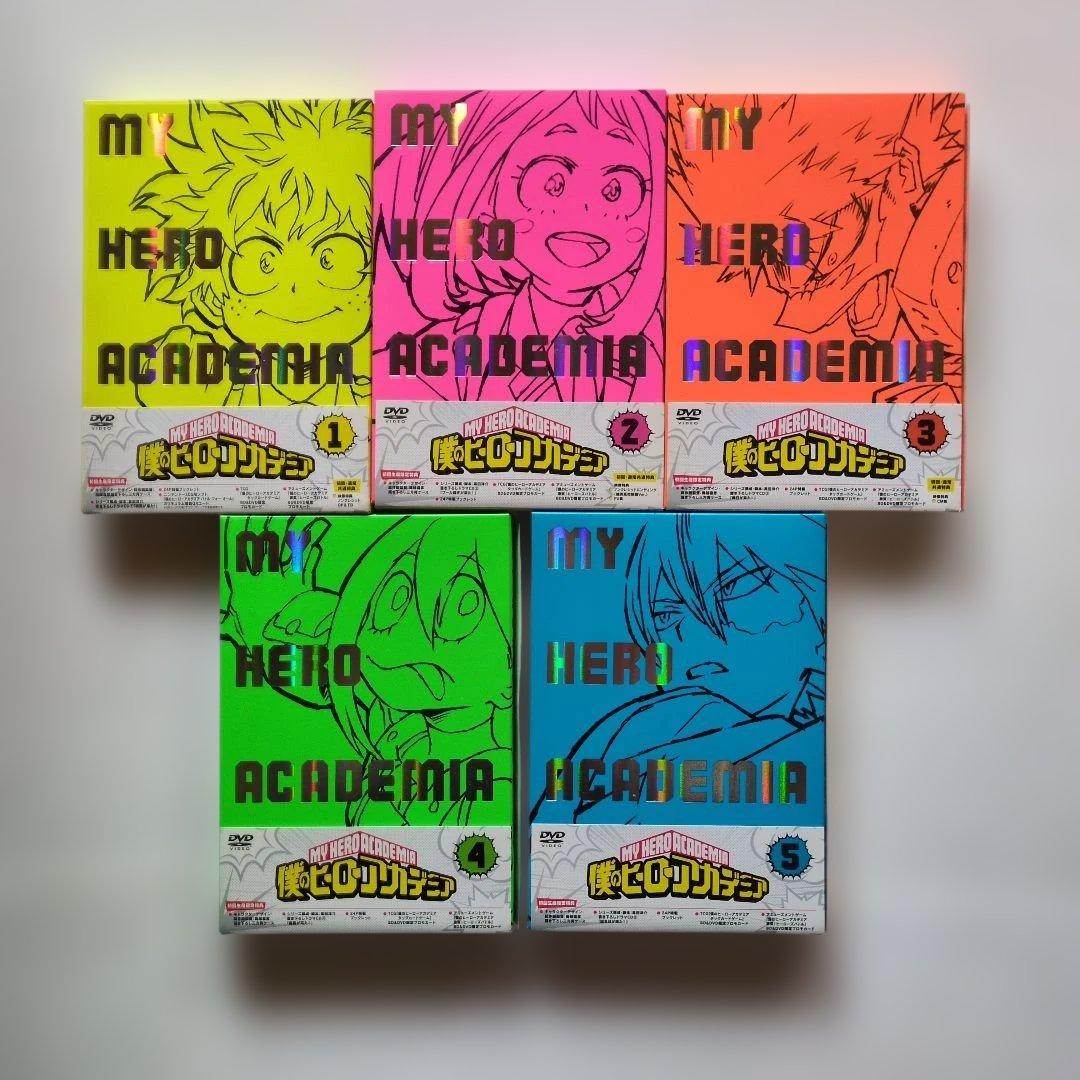 セル版 僕のヒーローアカデミア Vol.1〜4th DVD 合計27商品セット