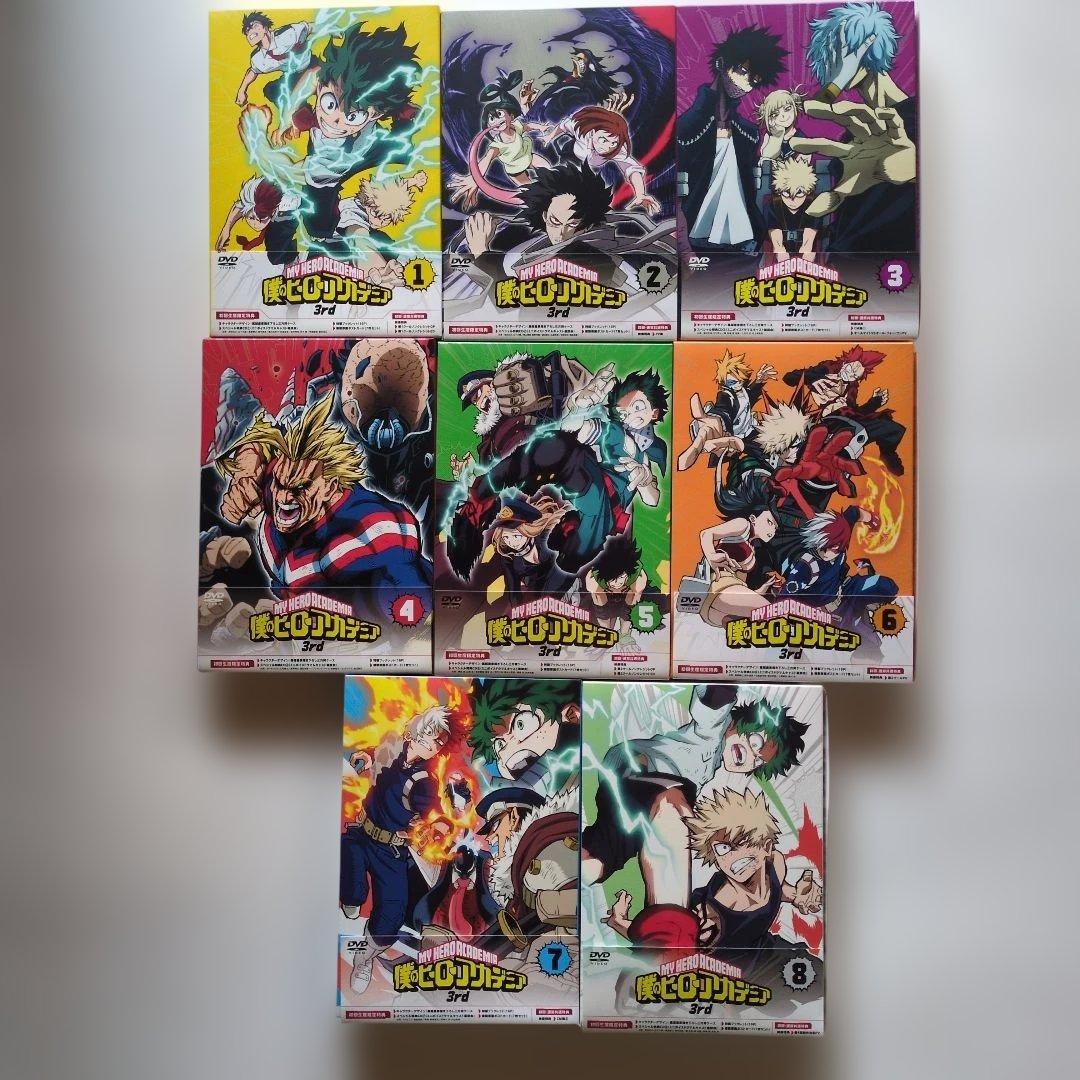 セル版 僕のヒーローアカデミア Vol.1〜4th DVD 合計27商品セット