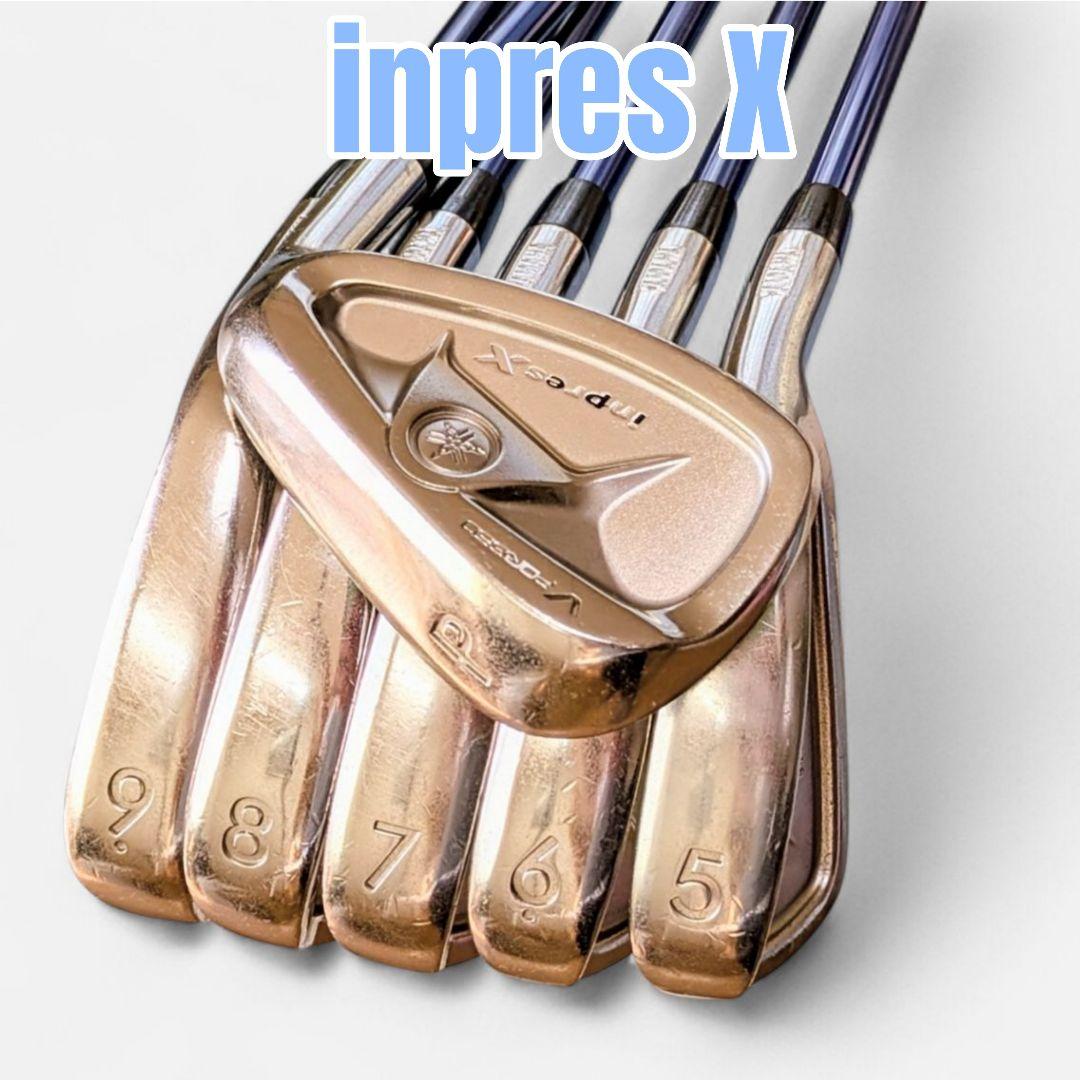 ヤマハ YAMAHA inpresX V FORGED 5-9 P 6本