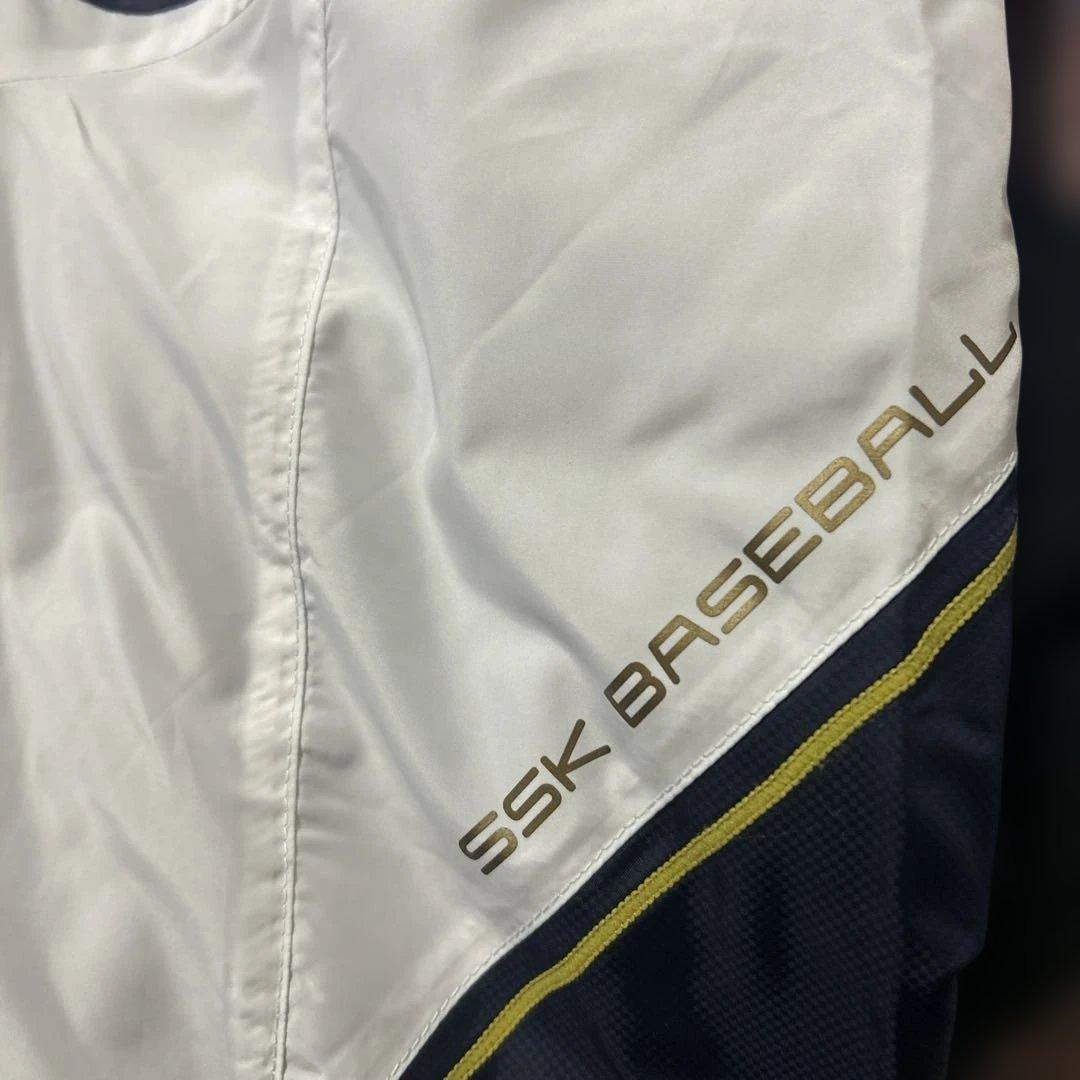 SSK 新品、未使用品　ハーフジップ セットアップ上下L サイズネイビー中綿入り