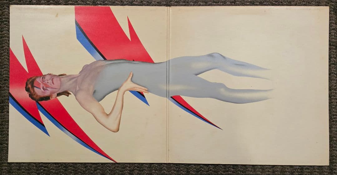 UK初版3T/3T A1 デヴィッド・ボウイ Aladdin Sane LP