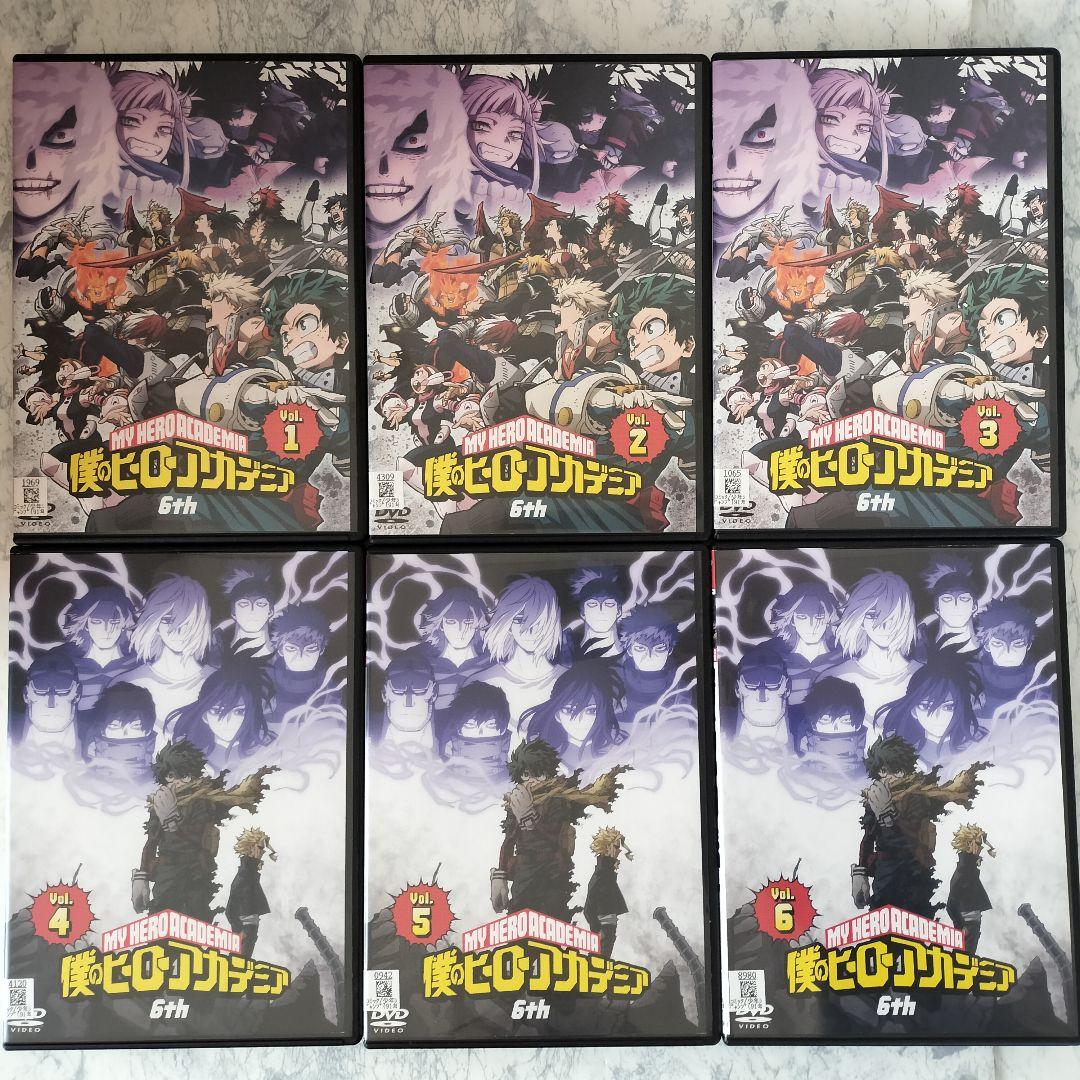 DVD　僕のヒーローアカデミ1期〜7期、劇場版　計43巻　不織布ケース