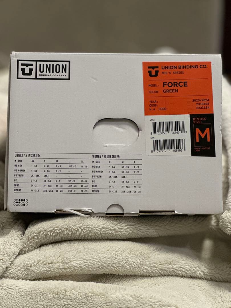 【23-24】UNION Force ユニオン フォース ビンディング