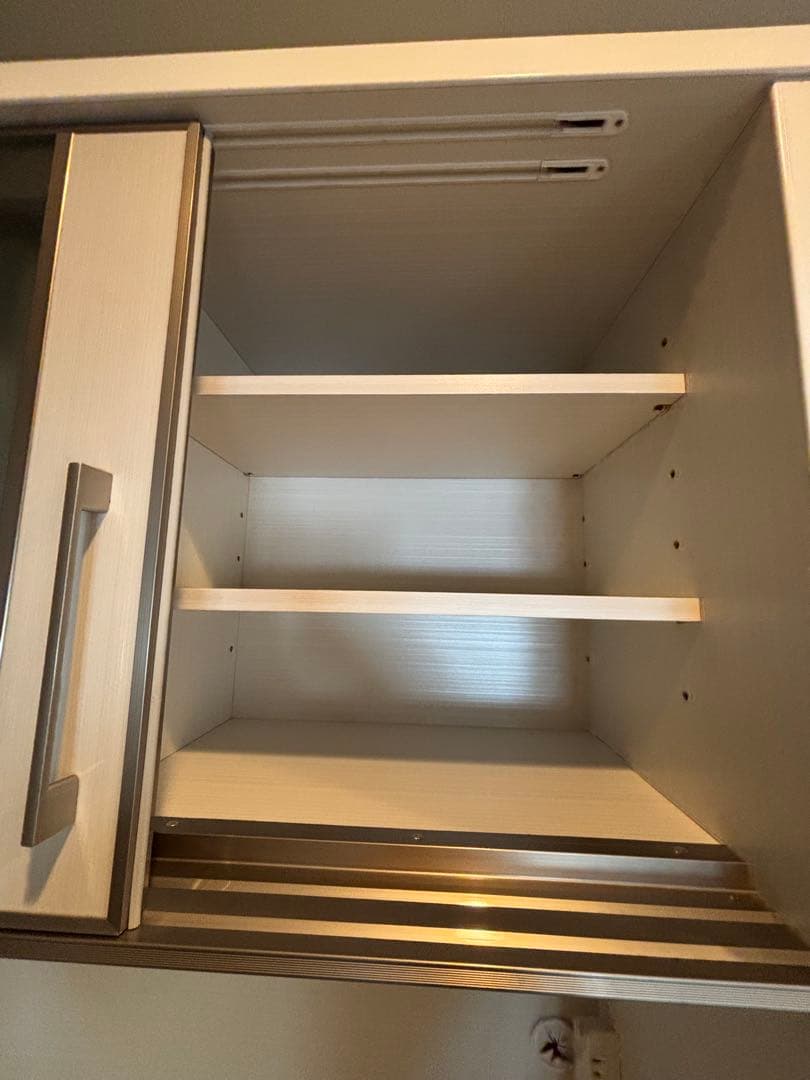 食器棚　ダイニングボード カップボード 幅約100cm ホワイト