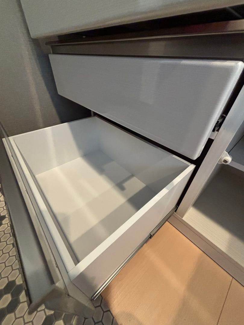 食器棚　ダイニングボード カップボード 幅約100cm ホワイト