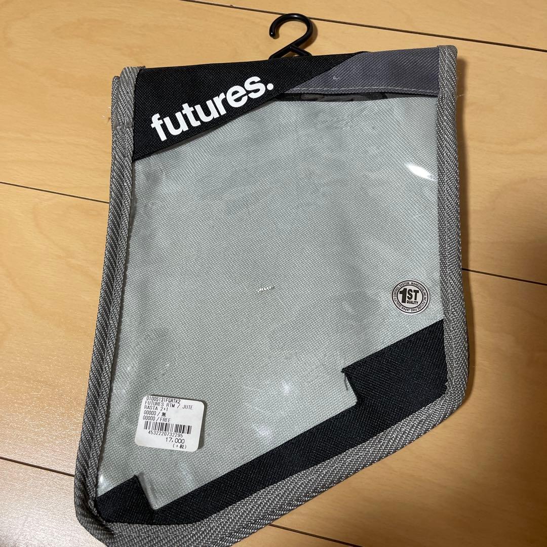 futures サーフボードフィン 3枚セット 紫と黒