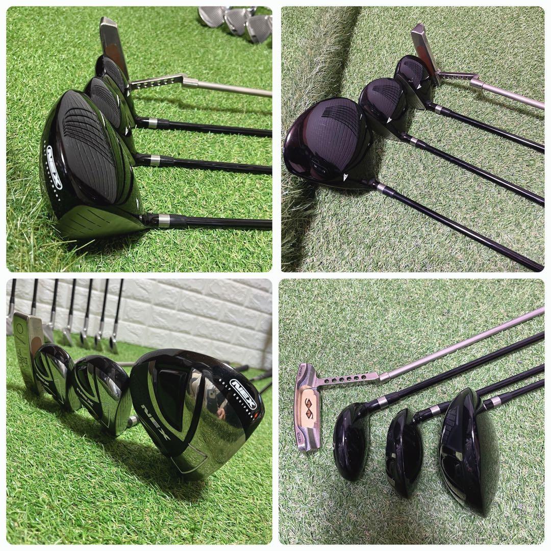 即戦力これからゴルフを始める方にオススメ NEX メンズゴルフクラブ11本セット