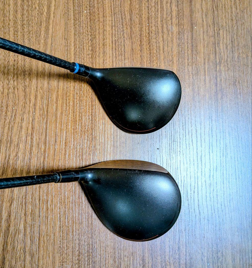 ブリヂストン B2 3番、5番ウッド、ファイヤーエクスプレスRBシャフト2本