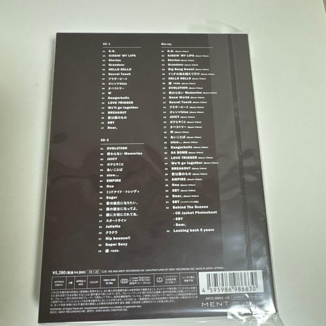  Man ベストアルバム　特典付き