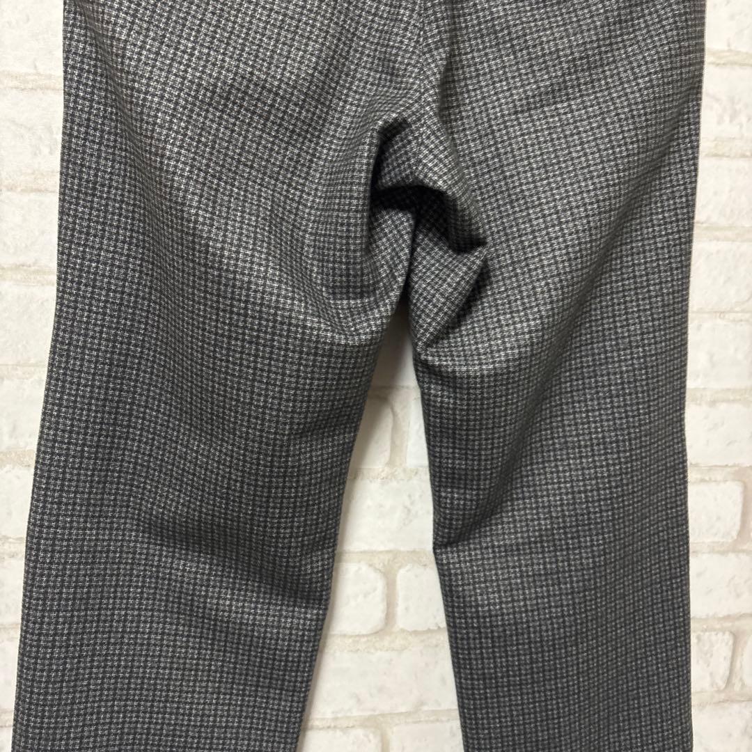 【美品】 MUNITALP ゴルフウェア　パンツ　ダウン　グレー　刺繍　78