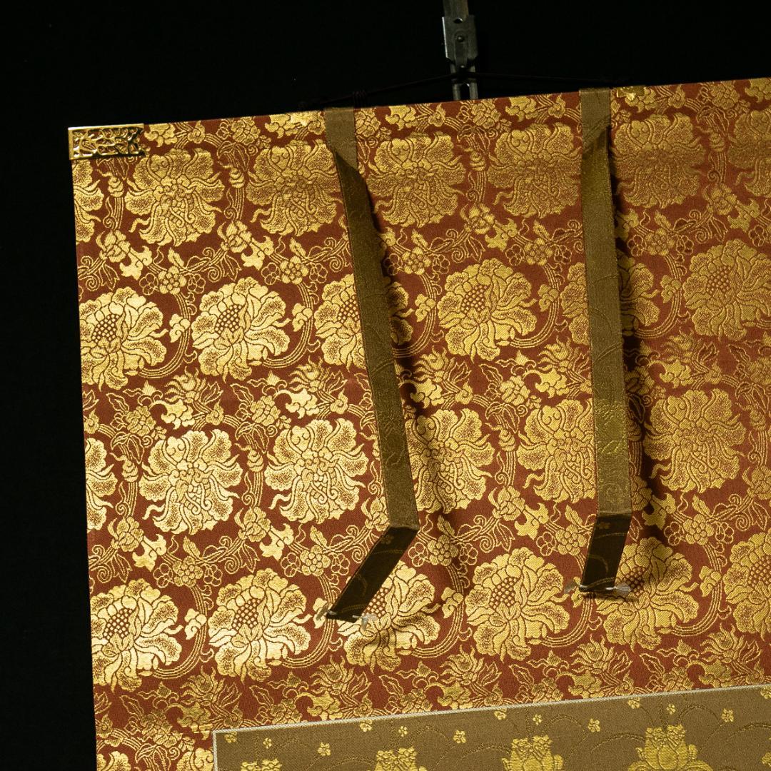 掛軸-1765　吉祥天立像　浄瑠璃寺　刺繍作品　重要文化財　真言律宗小田原山