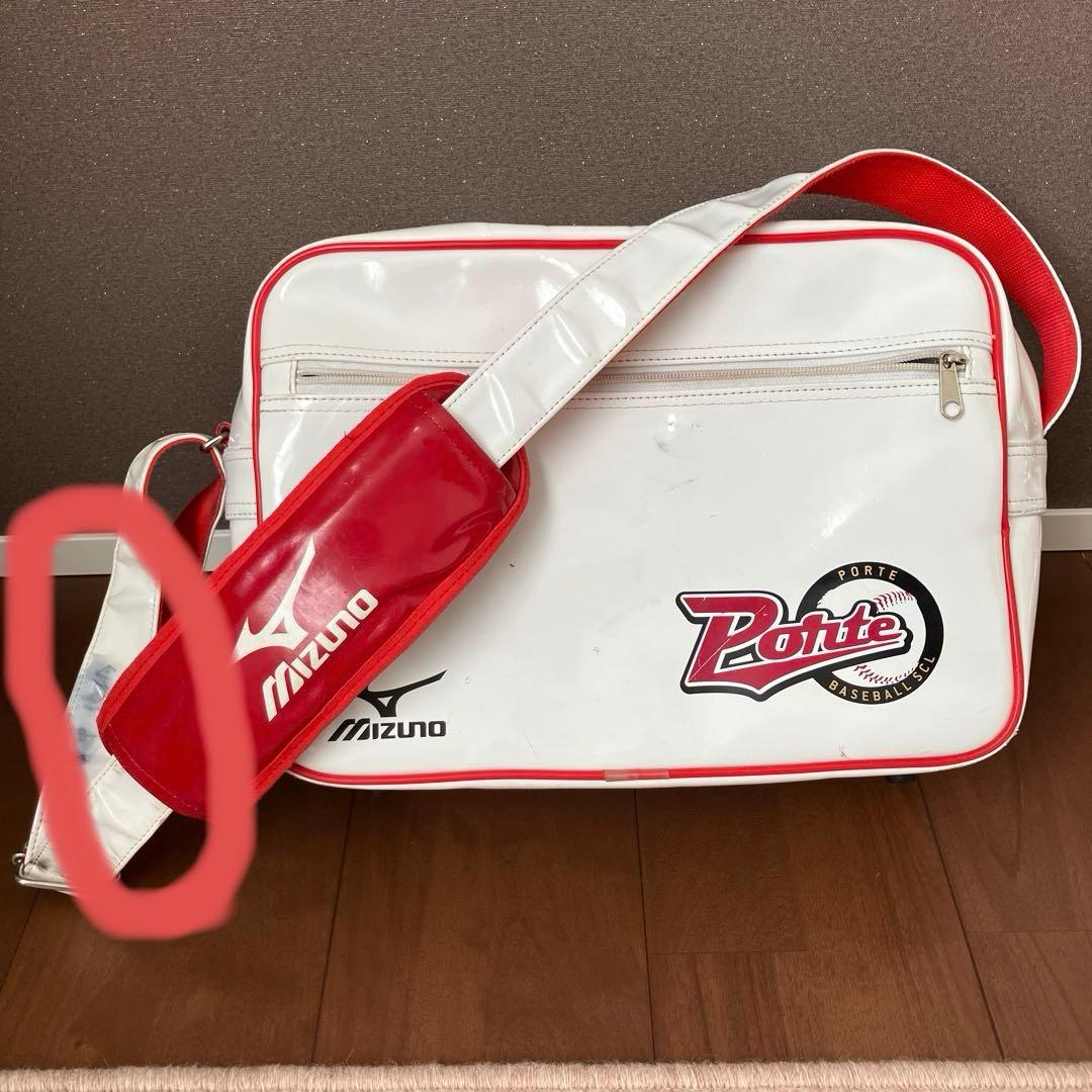 ポルテ 野球ユニフォームセット 赤