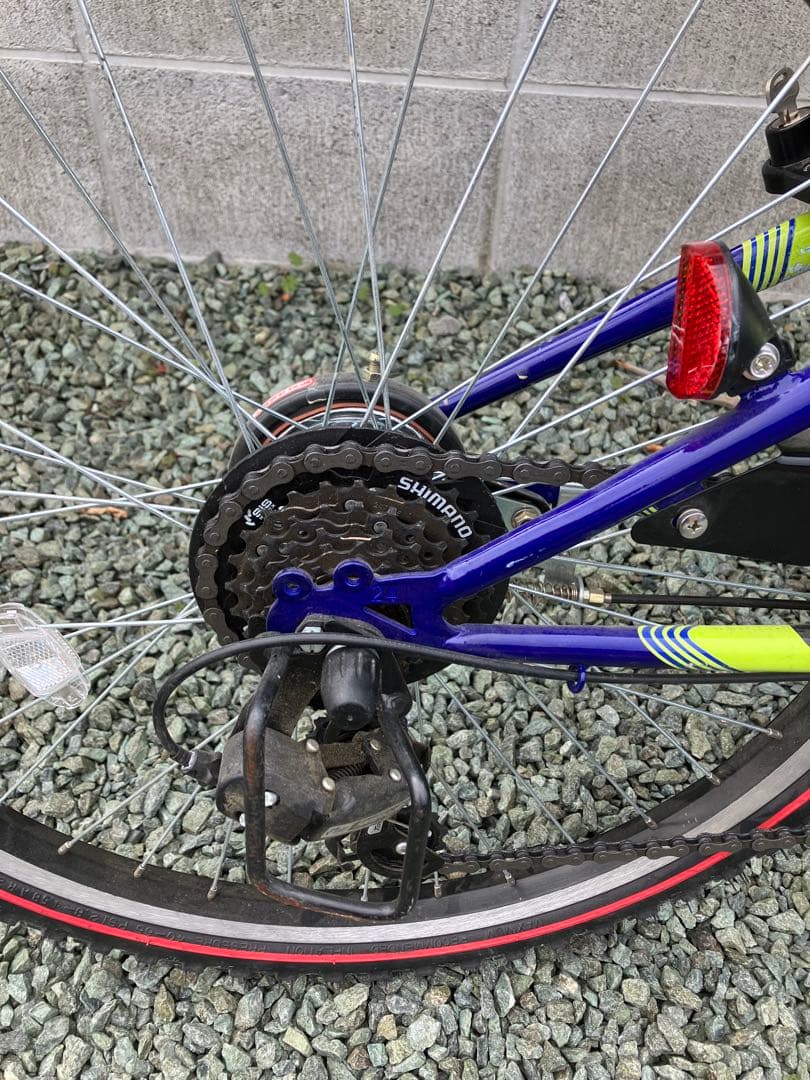 BRIDGESTONE キッズバイク 蛍光グリーン 松山市近郊で手渡し希望