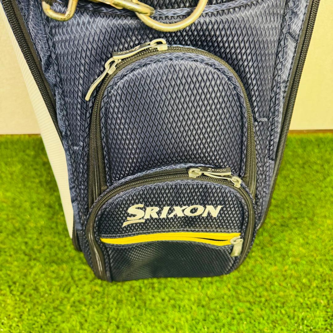 SRIXON キャディバッグ 紺色 黄色