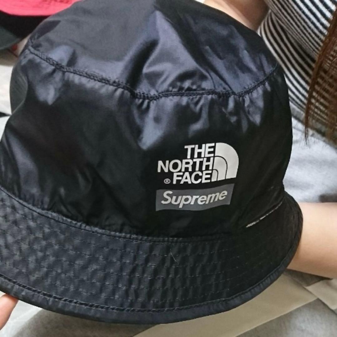 か*ま様 ノースフェイス supreme バケットハット　バケハ