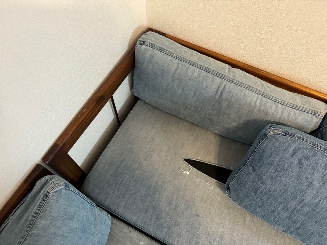 【世田谷受取OK‼️】140サイズunico ソファSWELLA(スウェラ)