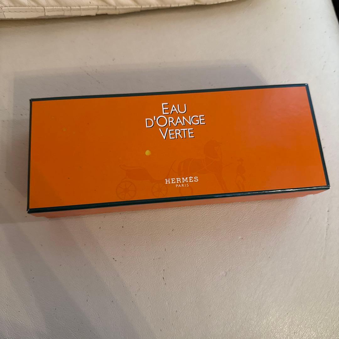 HERMES Eau d'Orange Verte ソープセット