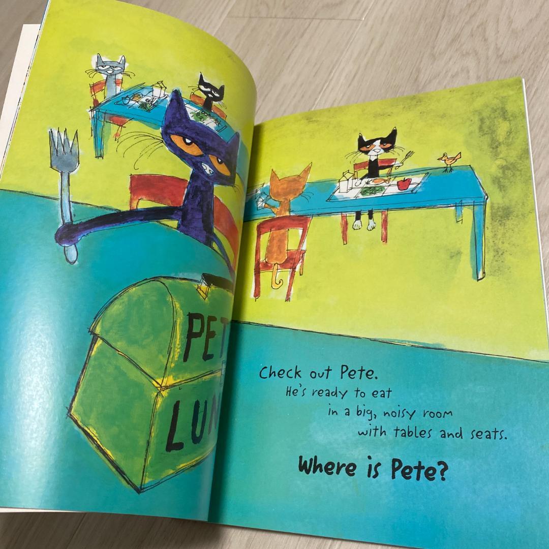 洋書 181B Pete the Cat: Rocking in My School