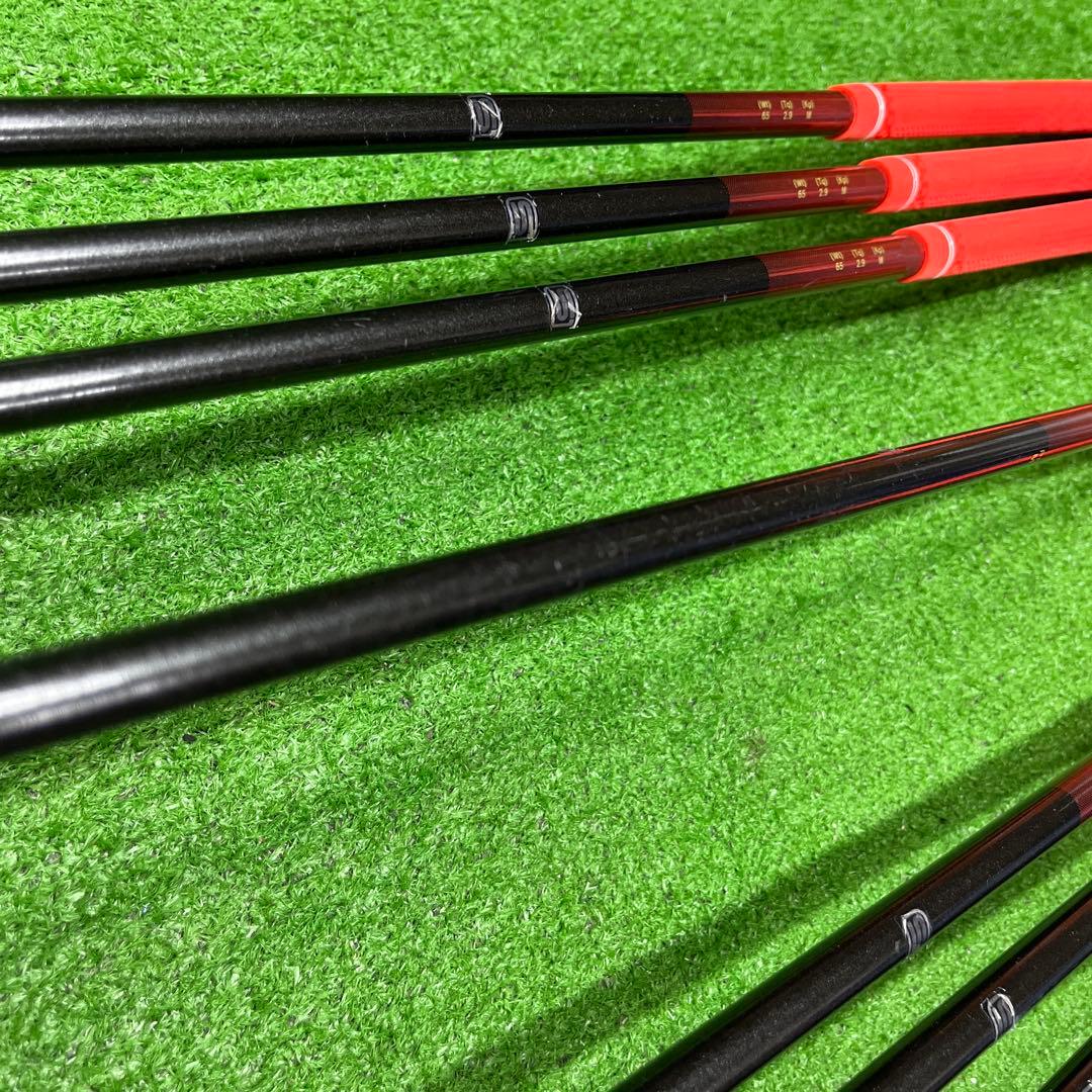 寶TIS-557 PRGR #5-9.P.AW.SW アイアンセット レディース