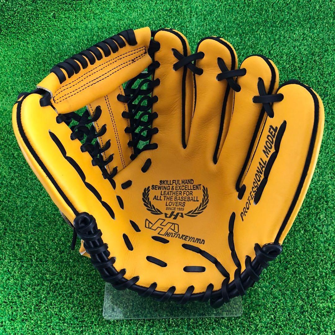ハタケヤマ HATAKEYAMA 外野手用 硬式グローブ グラブ 右投げ 494