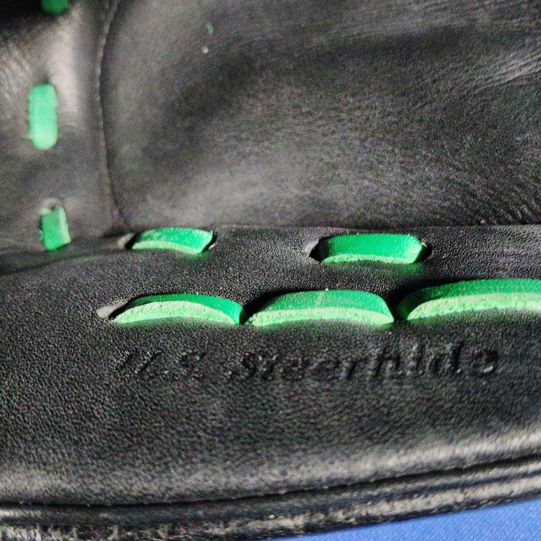 ローリングス 軟式野球グローブ 黒/緑　プロプリファード　左投げ投手用