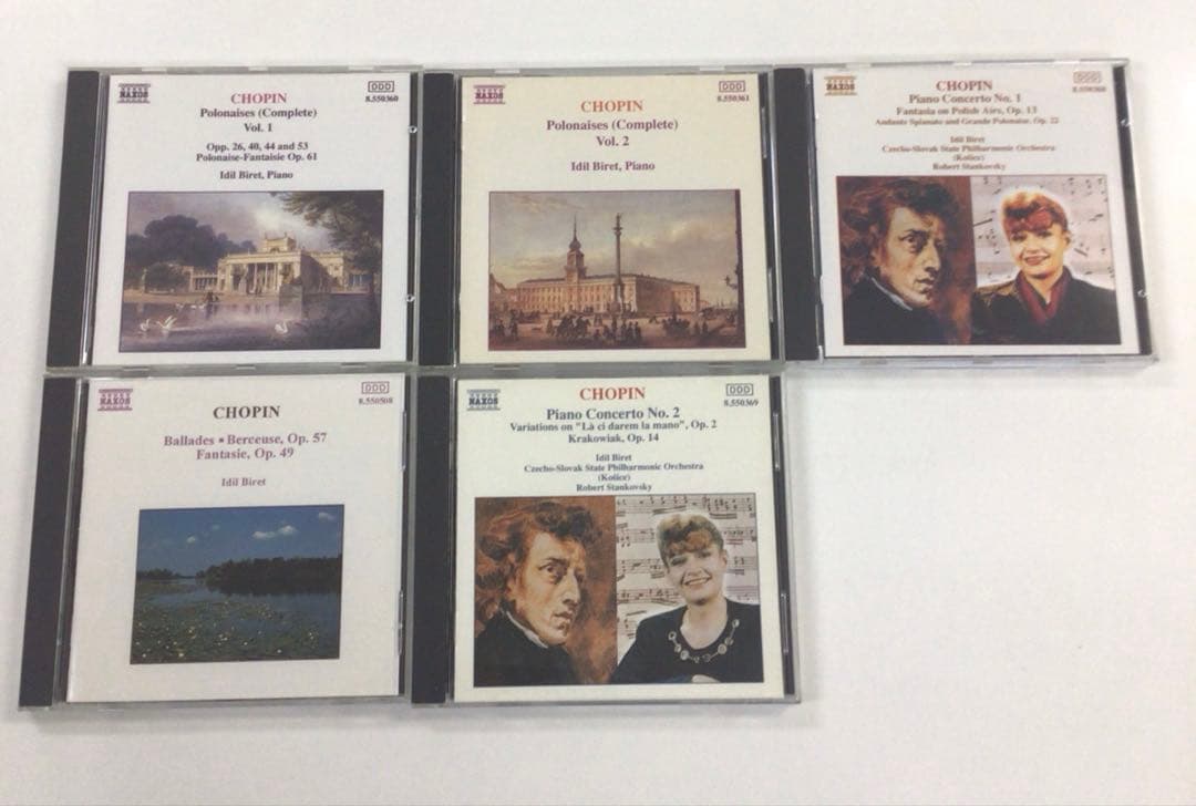 CD CHOPIN Piano Music vol.1～3 3点【動作確認済】