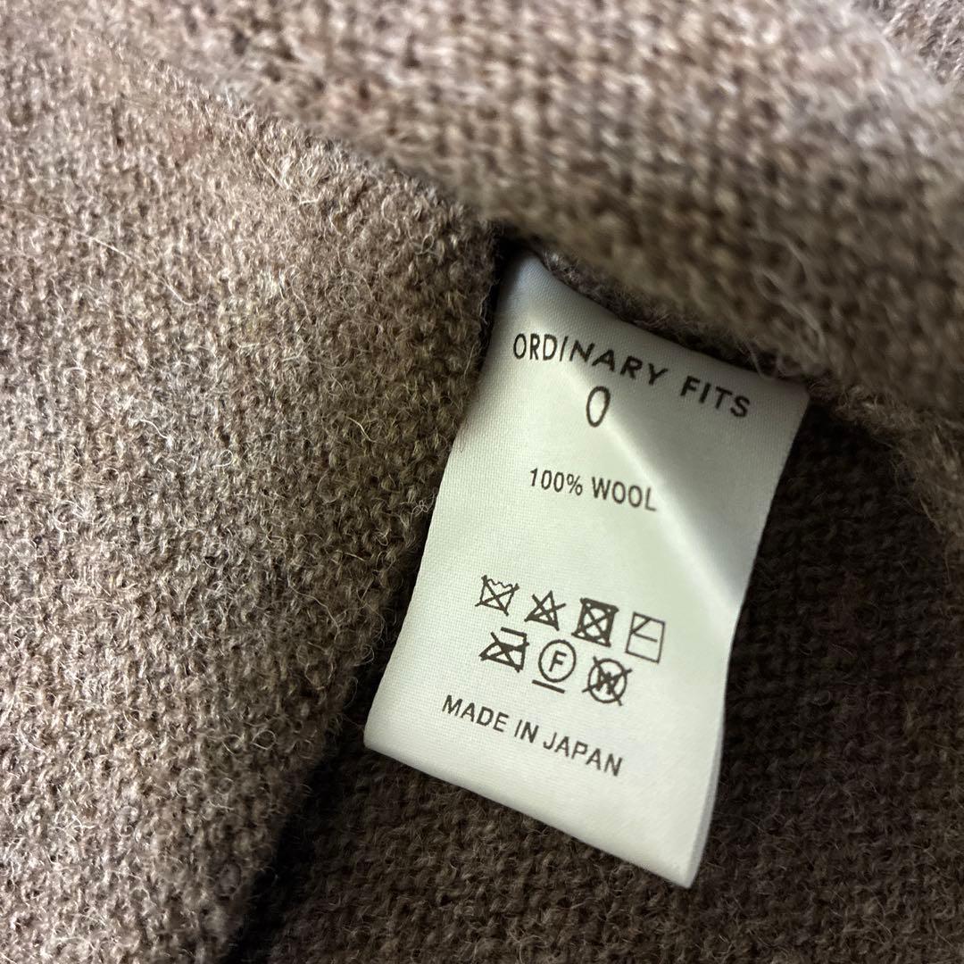 Ordinary fits オーディナリーフィッツ　シェットランド　ロングベスト