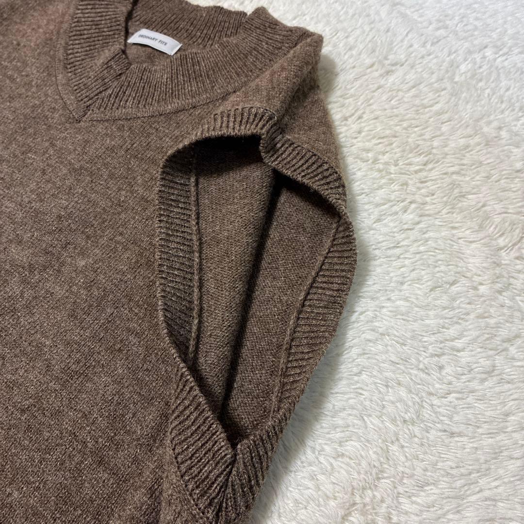 Ordinary fits オーディナリーフィッツ　シェットランド　ロングベスト