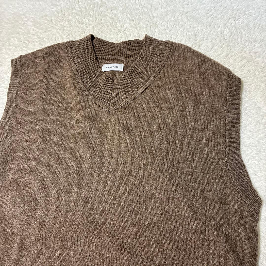 Ordinary fits オーディナリーフィッツ　シェットランド　ロングベスト