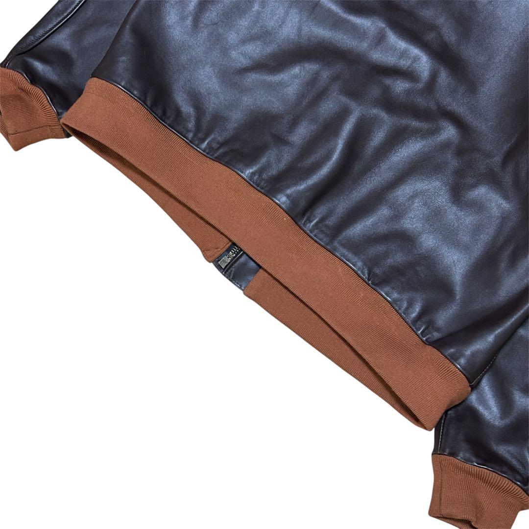 極美品 A-2 FLIGHT JACKET レザー 牛革 フライトジャケット