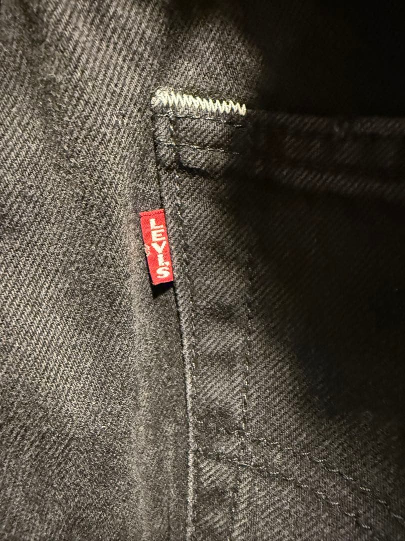 リーバイス 501 ブラック ジャーナルスタンダード別注 W33 L28