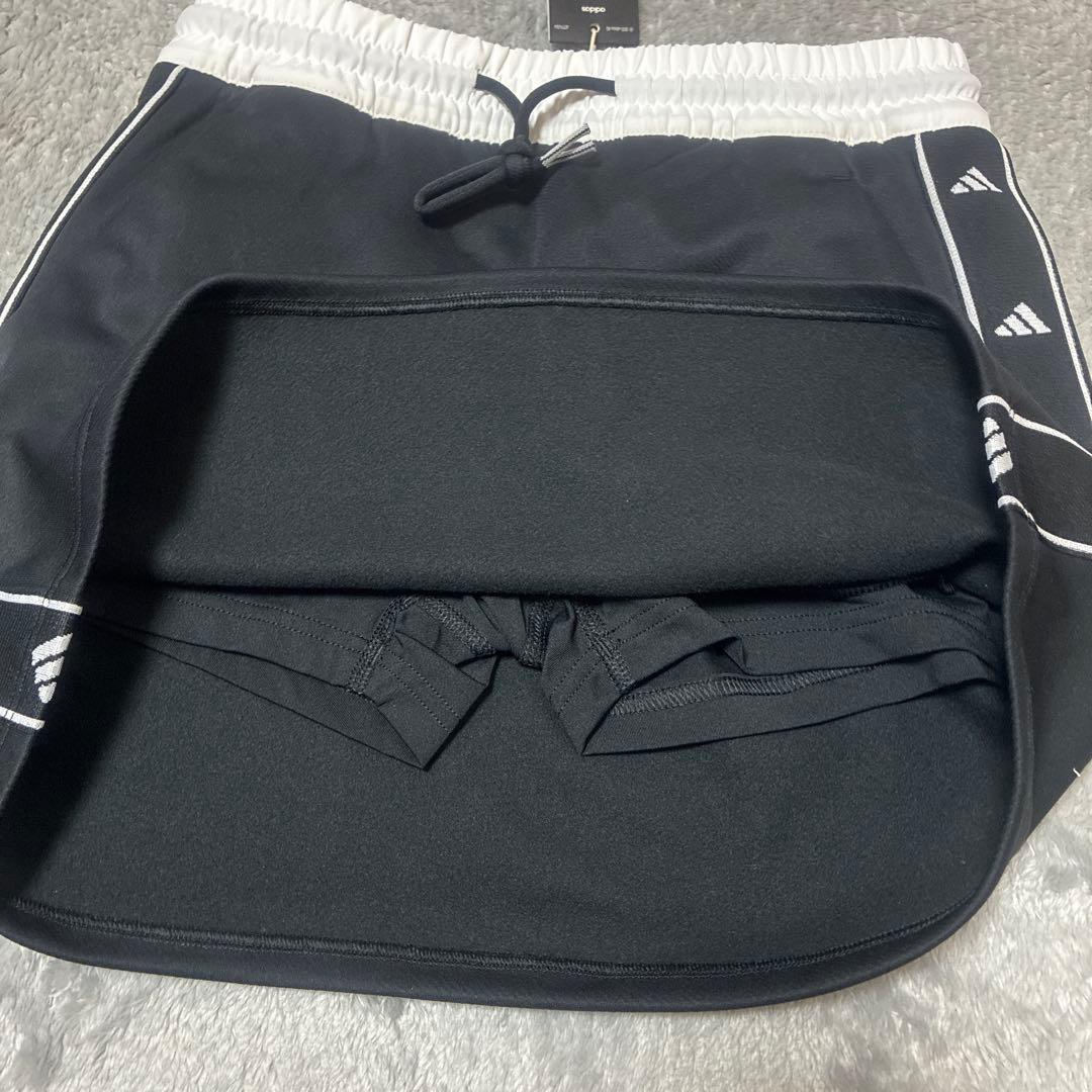 【新品】アディダス M ゴルフセットアップ 保温ポロシャツ ＆ フリーススカート