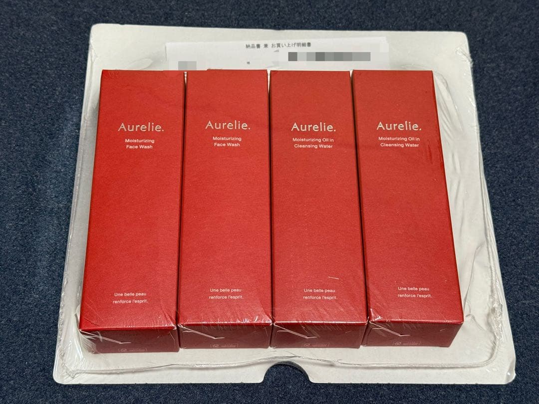 オレリー[新品未開封]定価15,400円　洗顔料・クレンジングセット