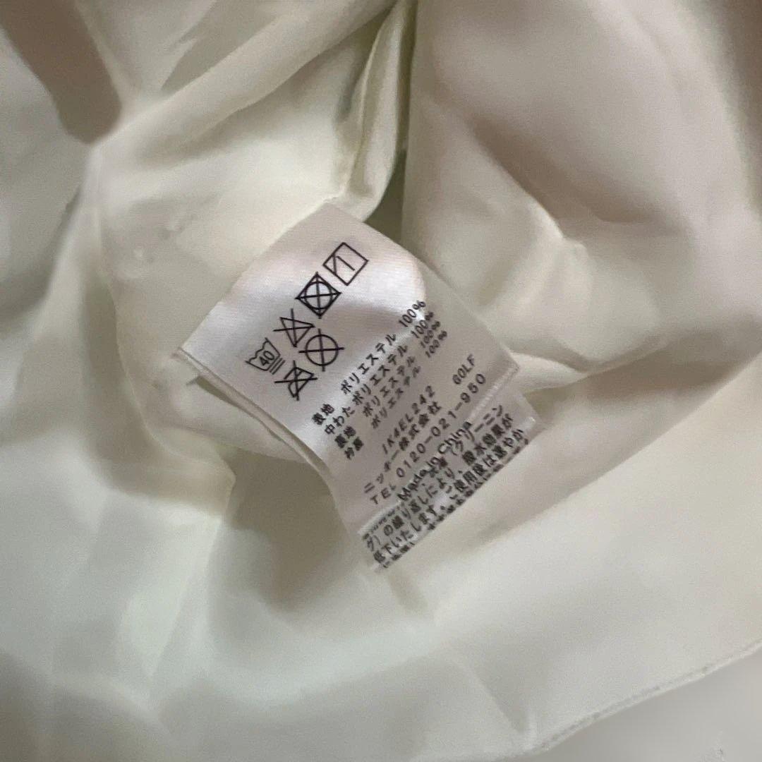 新品Lサイズ　フィラゴルフ撥水加工蓄熱保温ストレッチキルティング ワンピース