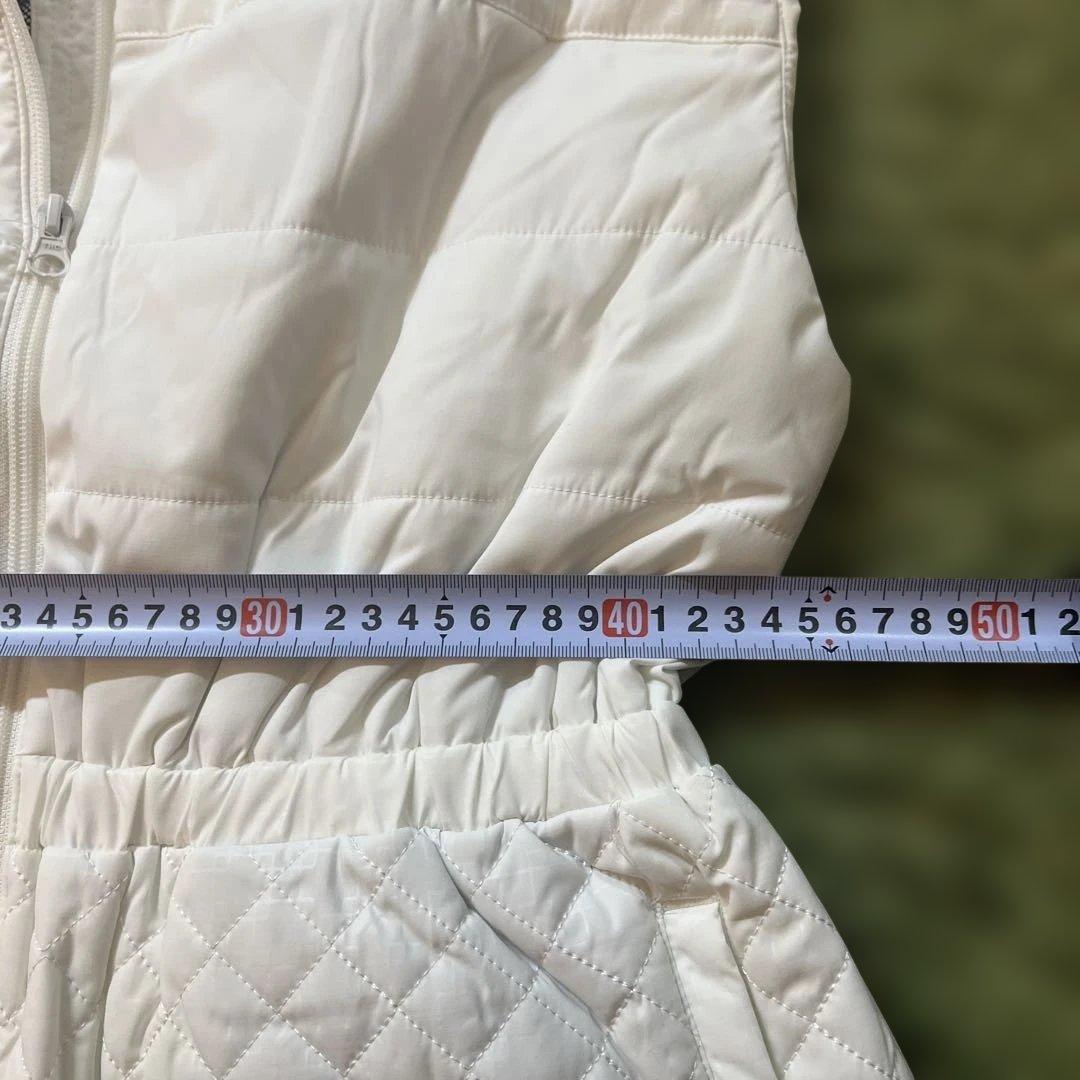 新品Lサイズ　フィラゴルフ撥水加工蓄熱保温ストレッチキルティング ワンピース