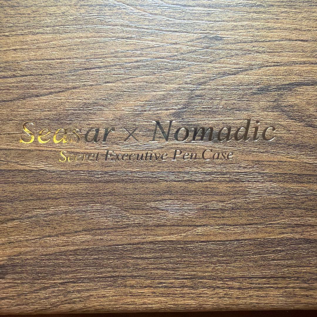 しーさー×ノーマディック シークレット エグゼクティブ ペンケース コラボ 黒