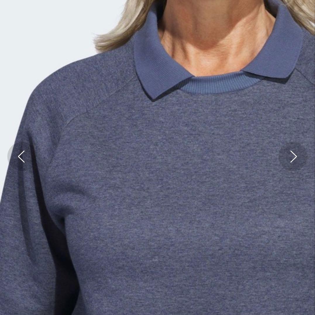 ショート丈長袖ポロスウェット　プリーツスカート　サイズS セットアップ　春夏