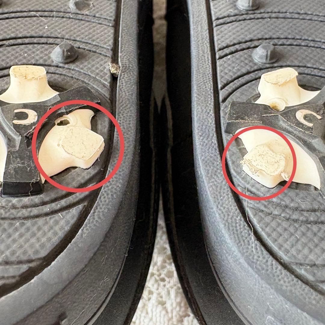 パーリーゲイツ☆レディースローカットゴルフシューズ スパイク 23.0 ネイビー