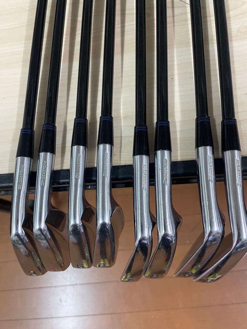 TOUR STAGE X-BLADE アイアン8本セット メンズ カラーグリップ