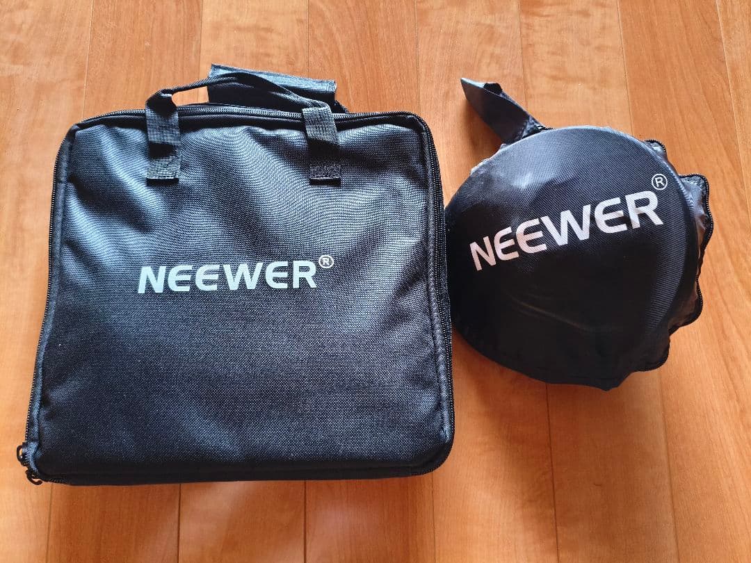 NEEWER 480 LEDビデオライトとデュフューザーのセット×2 照明撮影用