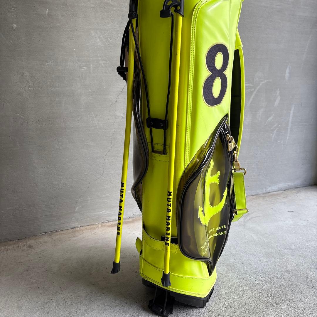 MUTAMARINE キャディバッグ 蛍光イエロー 完売品
