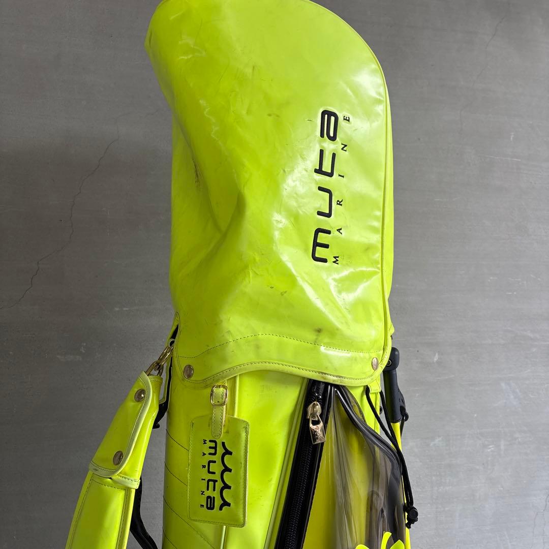 MUTAMARINE キャディバッグ 蛍光イエロー 完売品