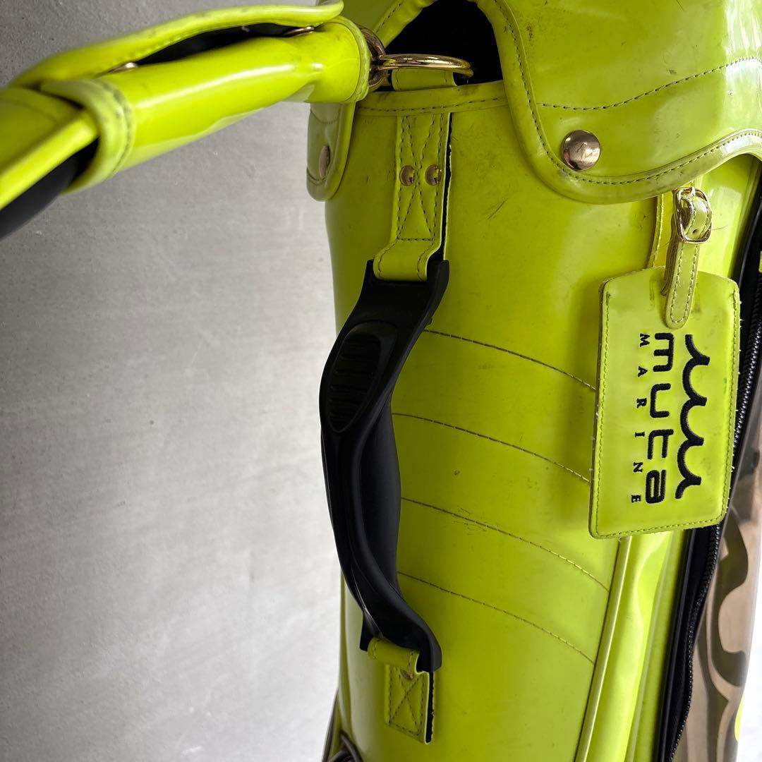 MUTAMARINE キャディバッグ 蛍光イエロー 完売品