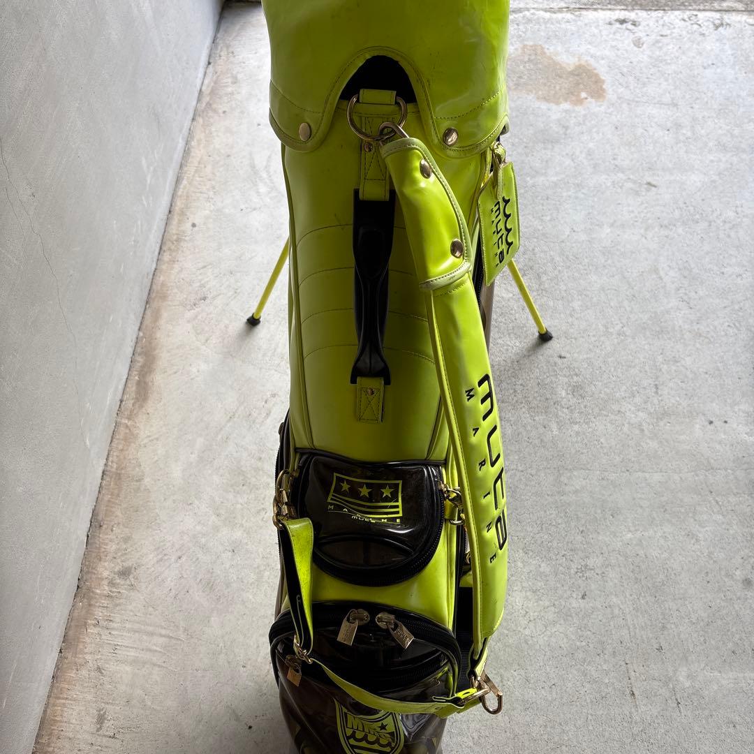 MUTAMARINE キャディバッグ 蛍光イエロー 完売品