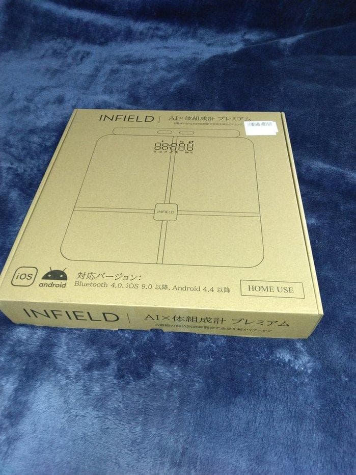 新品☆InField 体重計 AI×体組成計 44項目全身スキャン メジャー付