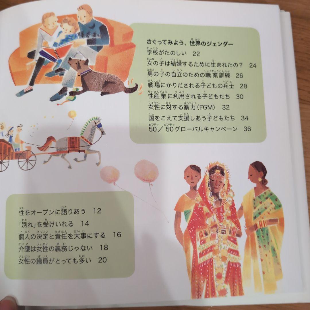 ジェンダーフリーの絵本　６冊セット