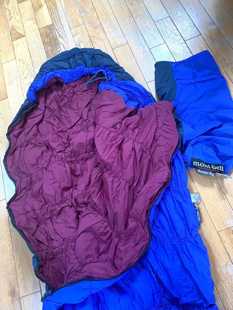 し*き様 人気 モンベル 美品　スーパーストレッチバロウバッグ#3 シュラフエク