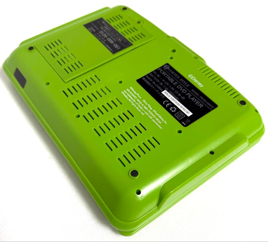 【美品】◼︎トイ・ストーリー◼︎9インチ★ポータブルDVDプレーヤー★付属品一式★